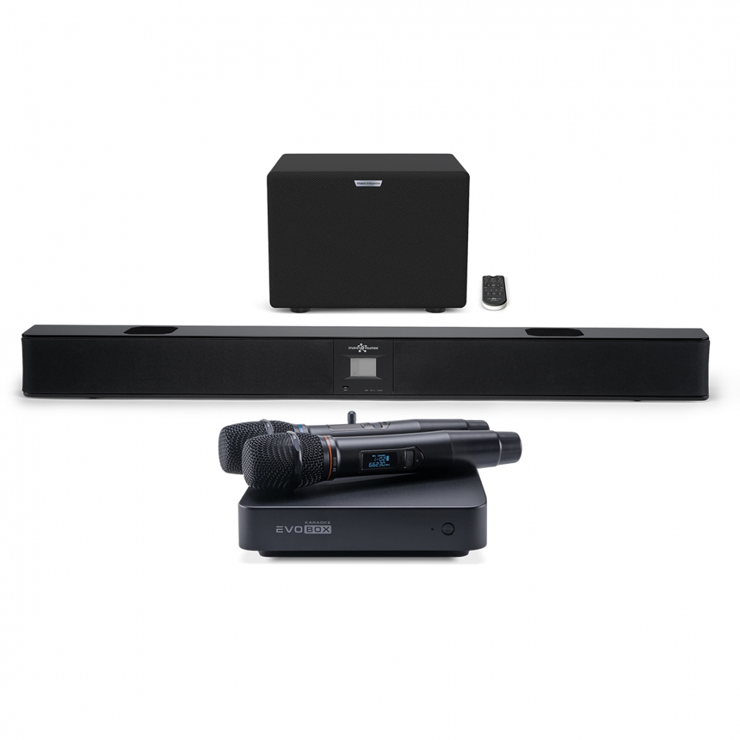 караоке-комплект EVOBOX Plus + EvoSound Bar (саундбар с караоке) в Кумертау
