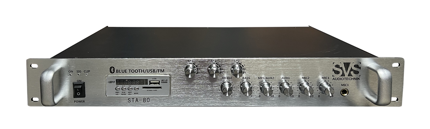 SVS Audiotechnik STA-80 Микшер-усилитель для систем Public Address в Кумертау