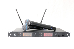 RFIntell QL7R/T1-B 720.500-754.000 МГц 2-канальная радиосистема с ручными микрофонами