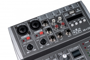 SVS Audiotechnik mixers AM-4 DSP Аналоговый микшерный пульт, 4-канала в Кумертау